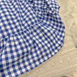 In Bloom In Loom Blue and White Ruffled Tiered Sundress size large Photo 8