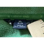 IZOD Women's Zip Front Thermacheck Green Fleece Lined Zipped Pockets XL Fall Photo 3