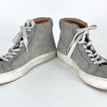 Greats The Royale High Top Sneaker Ash Nubuck Women’s Size 38 Gray Photo 6