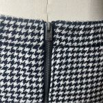 Hollister  Houndstooth Mini Skirt Black White Plaid Tweed Check Preppy Y2K Medium Photo 4