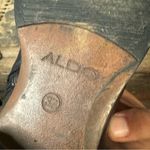 ALDO Vintage 90s Y2K Womens size 6.5/37 Leather Knee High Riding Boots BLACK EVC Photo 4