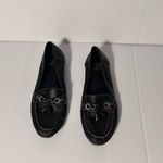 Mootsies Tootsies Black leather slip on loafers women size 8.5 Photo 1
