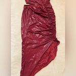Oh Polly ‎ Burgundy Cut-Out Dress Size 6 Photo 3