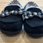 Sonoma Women's Goods For Life Faux Suede Moccasin Slippers with Buffalo check Photo 3