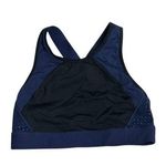 Athleta  Navy Blue & Black Rise Up Colorblock Sports Bra A-C Sz Small Photo 0