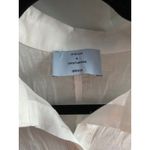 AQUA KRISTOPHER BROCK Lace Eyelet White Mini Dress Small Romantic Cottage Femme Photo 3