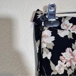 Vintage Maurice’s Black Yellow Floral Maxi Skirt Womens 4 Casual Fall Peasant Photo 3