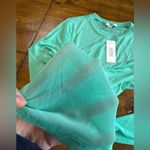 Revolve AFRM Los Angeles Long Sleeve Mesh Top mint green size S NWT Photo 3