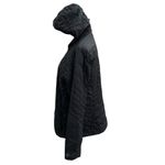 Icebreaker MerinoLoft Wool Quilted Full Zip Jacket Hooded Black Women's size XL Photo 2
