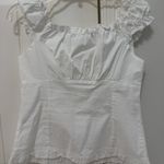 Brandy Melville  Elena/Elara Top White Photo 2