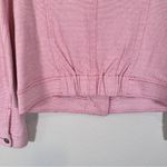 CAbi  Red Cropped Blazer Jacket Womens M Holiday Business Casual Metal Buttons Photo 7