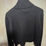 Tuckernuck Black and Gold Cowl Turtleneck Sweater Photo 5