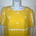 Modcloth  Yellow How Sweet It Is Mini Shift Dress Sunny Bright 8 70s Retro NWT Photo 5