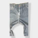 Cheap Jeans‎ 1970’s Vintage Wide Leg Jeans Size 32x32 Blue Photo 5