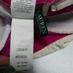 Ralph Lauren Lauren  Bel Aire One Piece Skirted Swimsuit Pink White Size 10 Photo 10