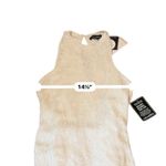 Retrofete NWT Cecilia Sequin Dress Women’s‎ Size Large White Moonglow Sleeveless Photo 10