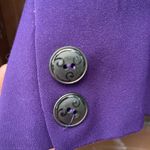 Sag Harbor  Suit Vintage Deep Purple Size 8 Blazer Jacket With Rope Collar Photo 3