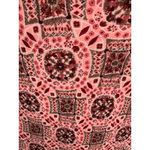 FLP Faith Love Passion Pink Cowl Neck Geometric Knee Length Dress Y2K 14 Photo 5