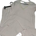 The Vermont County Store light pink ribbed cotton scalloped edge size large new Photo 5