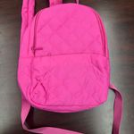 NWT Pink Quilted Puffer Mini Backpack Photo 0