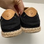 Olukai Kaula Pa‘a Lī Shoes Canvas Lace-Up Espadrilles Sneaker Slip Ons Black Photo 15