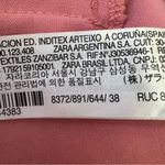 ZARA NEW Salmon Pink Viscose Blend Cropped Pants Size 6 Photo 11