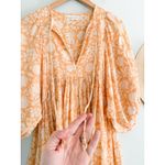 Daughters of India | Kyra Mini Dress in Tangerine | Sz S Orange Photo 5