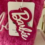 Barbie by Skinny Dip Plush Furry Pink Crossbody Handbag NWT Photo 2