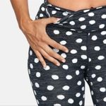 Outdoor Voices  | Polka Dot Ankle Athletic Leggings in Black, Size Small Photo 2