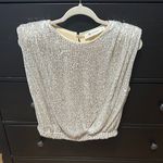 The Impeccable Pig Elegant Sparkle Sleeveless Top Photo 0