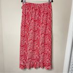 Universal Threads UNIVERSAL THREAD Women’s Ruffle Maxi Wrap Skirt in Red Paisley, Medium Photo 5