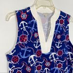 Talbots Anchor Print Sleeveless Dress Medium Photo 1