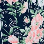 Vassarette Vintage Vasserette Lingerie Slip Dress Black/Pink Lace Floral Made in USA Small Photo 2