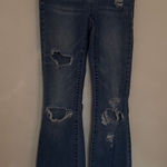 Blue Spice distressed jeans high rise flares Photo 0