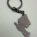 A Rare HTF Hello Kitty Sanrio Halloween Witch Keychain Purple Photo 1