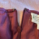 Love Riche  mauve short sleeve crinkle midi dress size S boho casual summer Photo 5