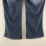 Baby Phat Vintage Y2K Dark Wash Faded Denim Mid Rise Wing Flare Leg Capri Jeans Photo 11