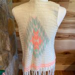 Blu Pepper boho style open sweater Photo 2