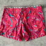 Lilly Pulitzer Lily Pulitzer Callahan Shorts Size 0 Pink Floral Photo 2