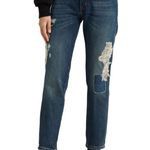 Ralph Lauren Lauren Lace Patchwork Relaxed Tapered Jeans Size 16, New w/Tag $245 Photo 2