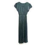 Baltic Born Athena Pleated Maxi Dress Teal Blue Green Size XS Photo 8