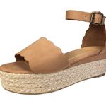 Bamboo Platform Sandles 6.5 Photo 0