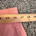 Madewell  Pink Denim Cut Off Mini Jean Skirt Womens 10 Spring Casual Zipper Photo 6