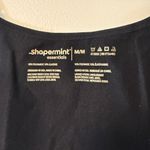 Shapermint Essentials Open Bust Bodysuit Shaper Shorts Med Black Shapewear NWT Photo 3