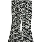 Alexis  Dagmar Wildflower Flare-Leg Pants Black White Sz S Photo 4