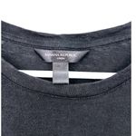 Banana Republic  M Top Tee Tshirt  linen short-sleeved crew-neck blouse ruffle Photo 1