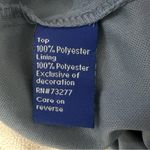 Apt. 9 Apartment 9 Petite XL Blouse Floral Blue Short Sleeve Photo 7