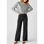 EMERSON FRY Keyhole Top, Silver Sequin, Large Gray Photo 3