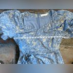 ASTR  the label Modena Floral Print Side tie Ruffle Maxi dress Size L Photo 7