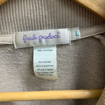 Fresh Produce B18-Women's Jacket, Size L, Beige Y2K Photo 2